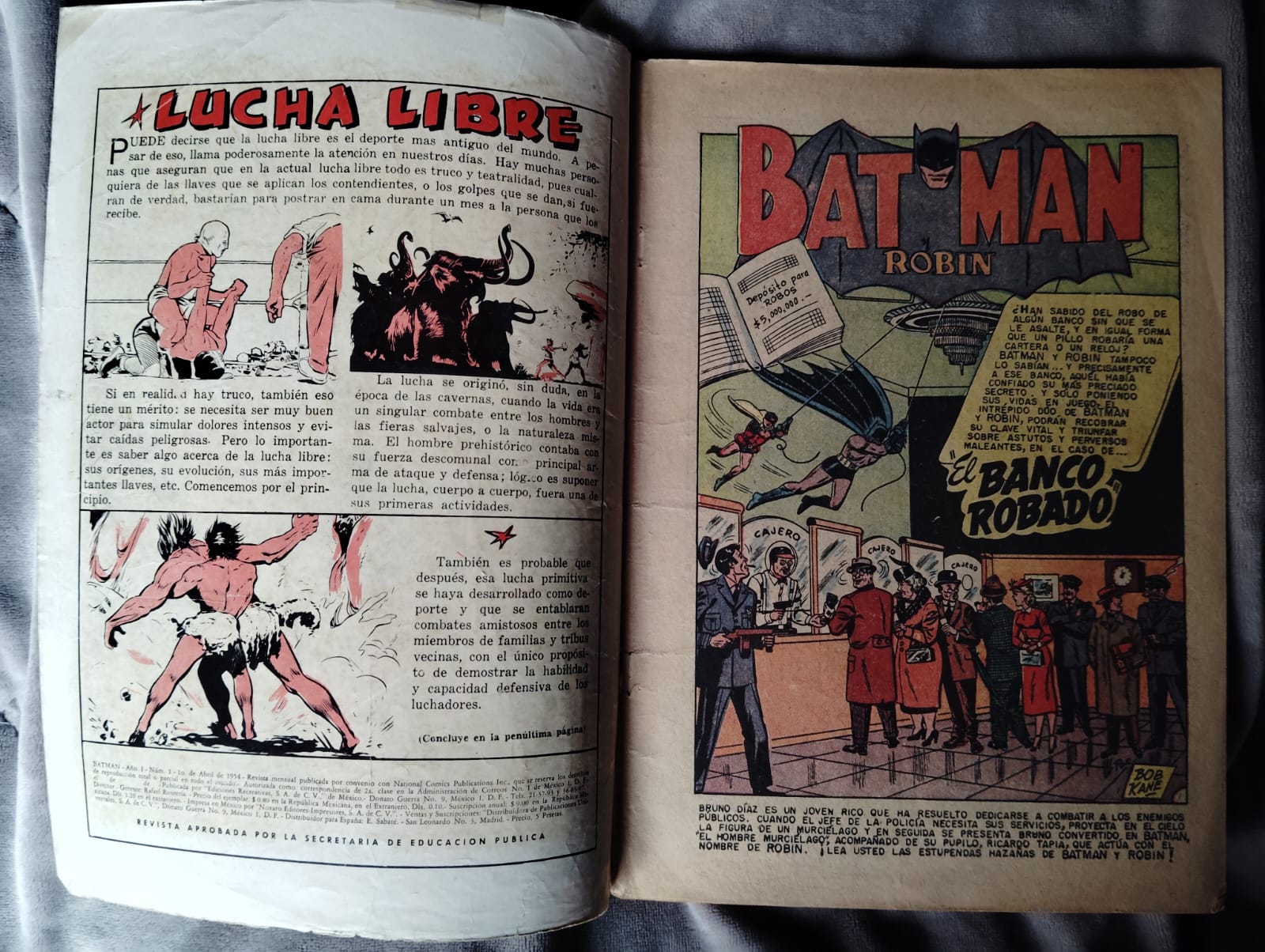 Batman #1 Editorial Novaro