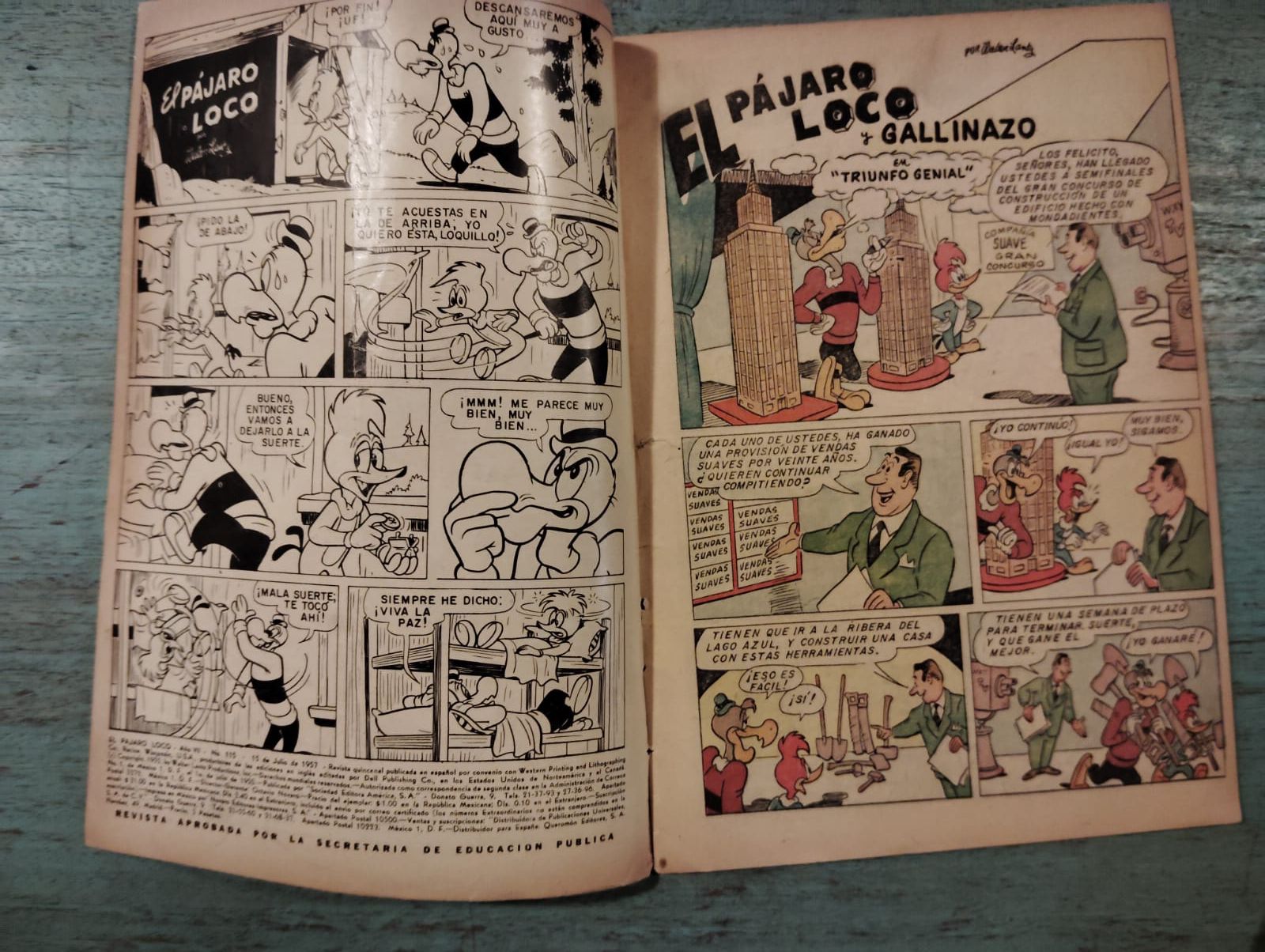 Comics pájaro loco