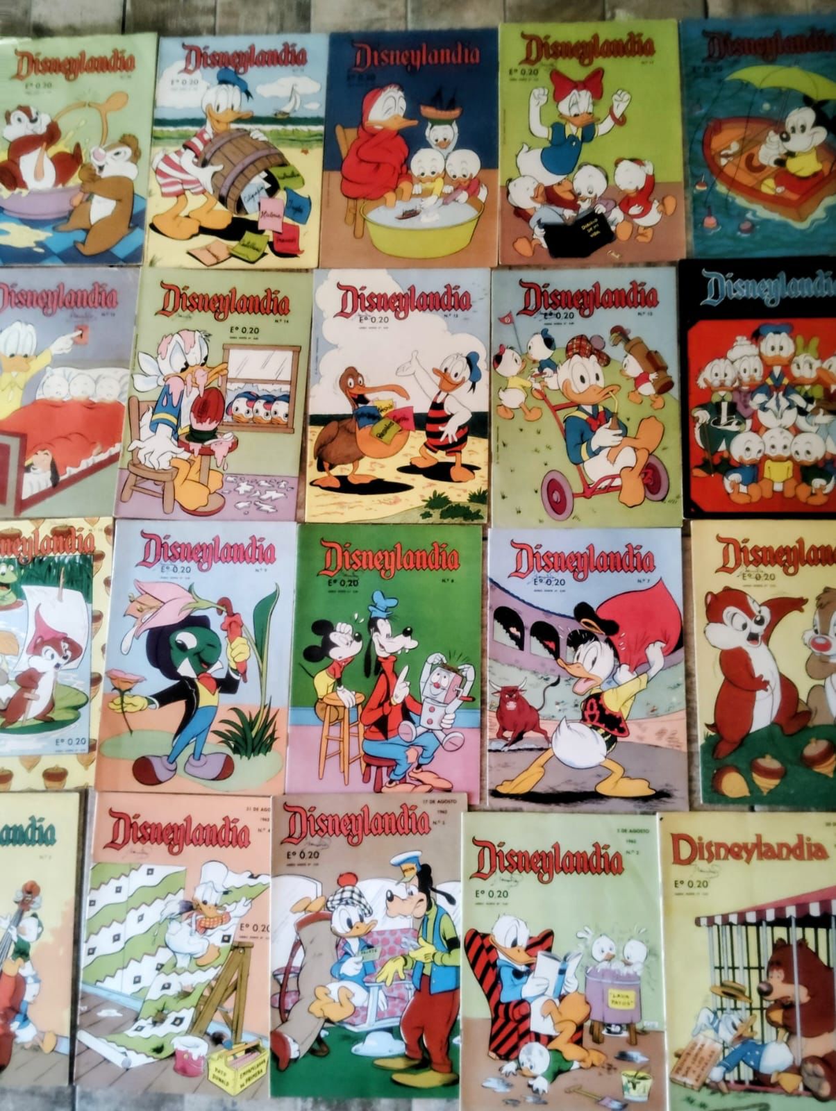 Disneylandia Lote 1 al 20