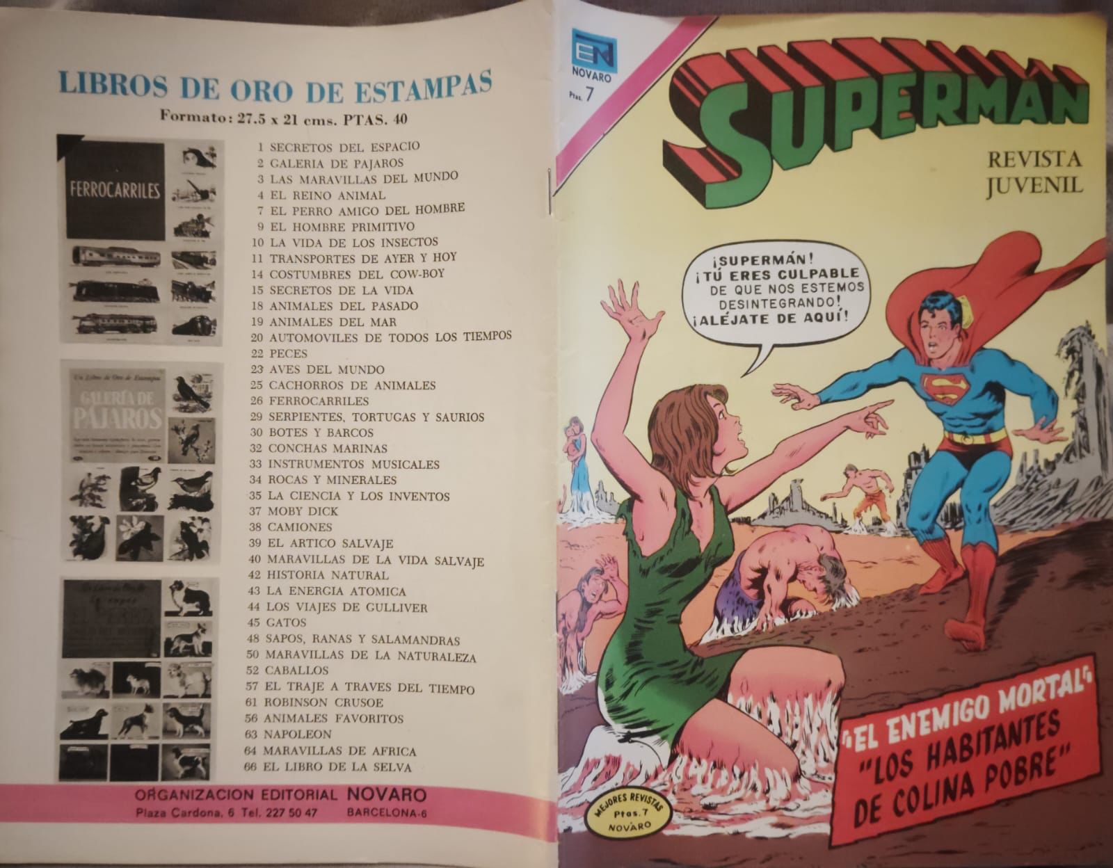 Comics de superman coleccionable