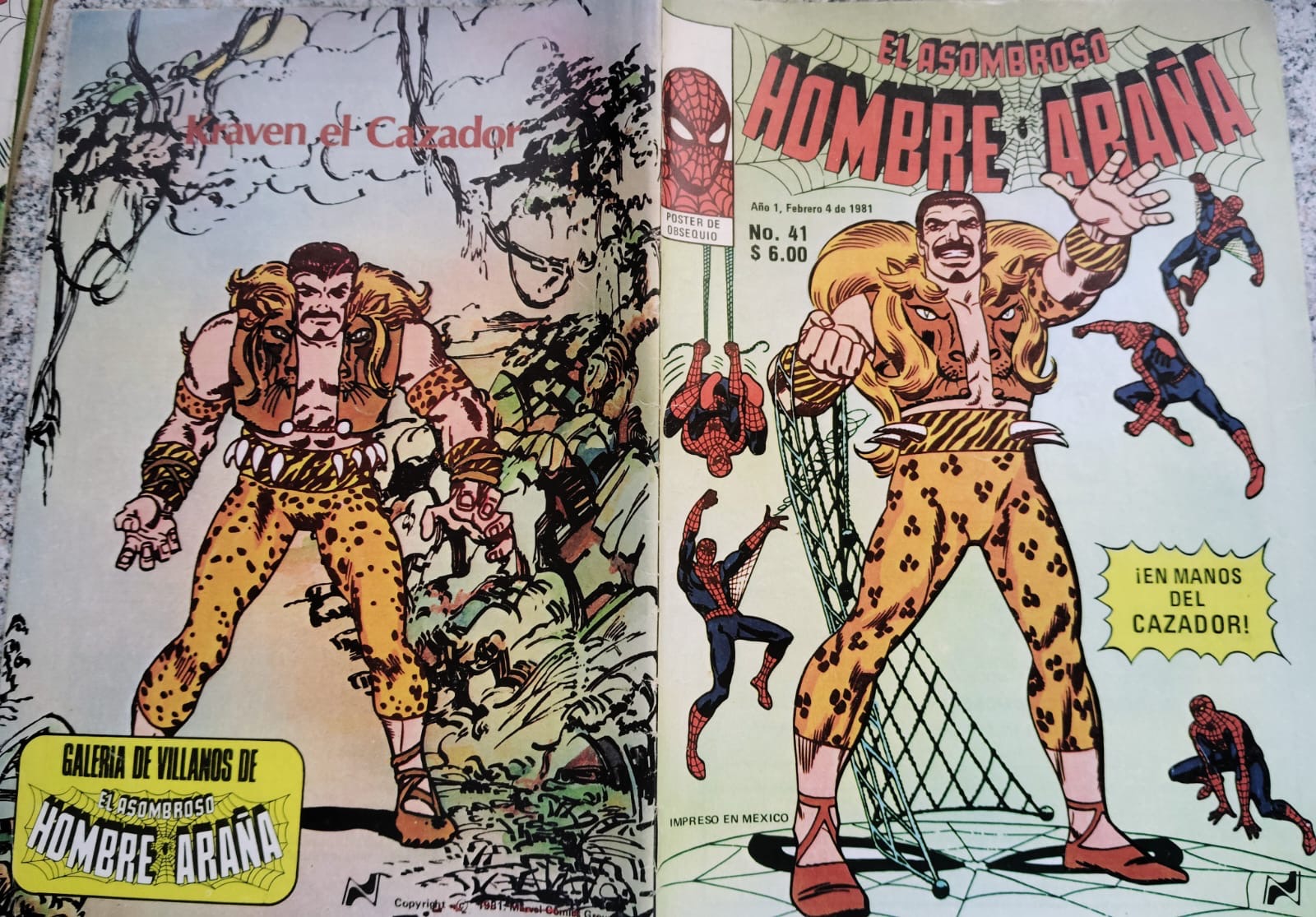 Comics el hombre araña