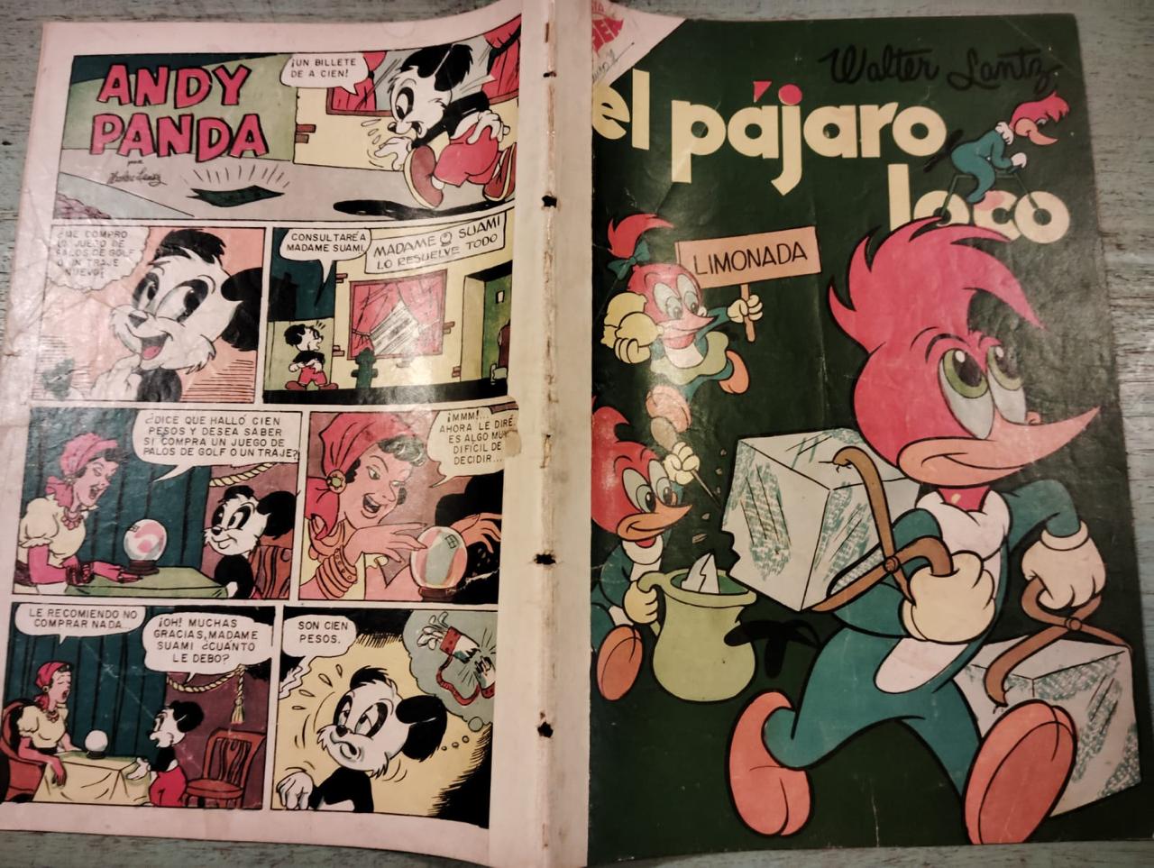 Comics pájaro loco