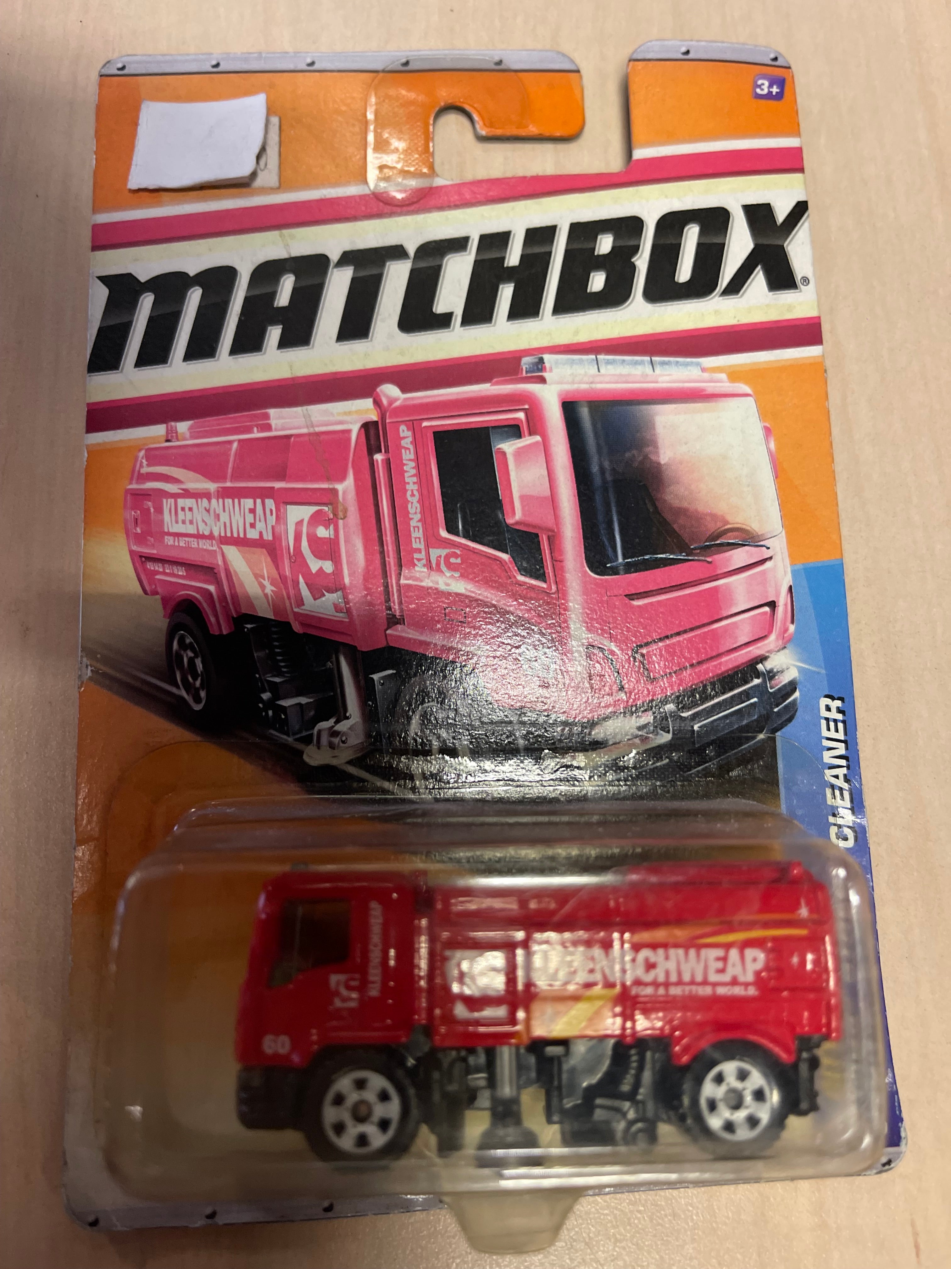 Matchbox street cleaner
