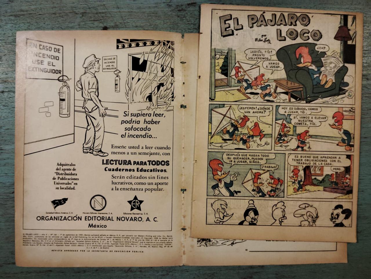 Comics pájaro loco