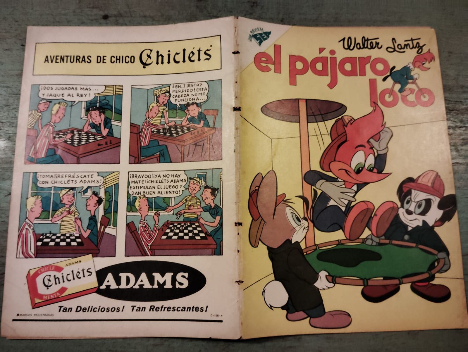 Comics pájaro loco