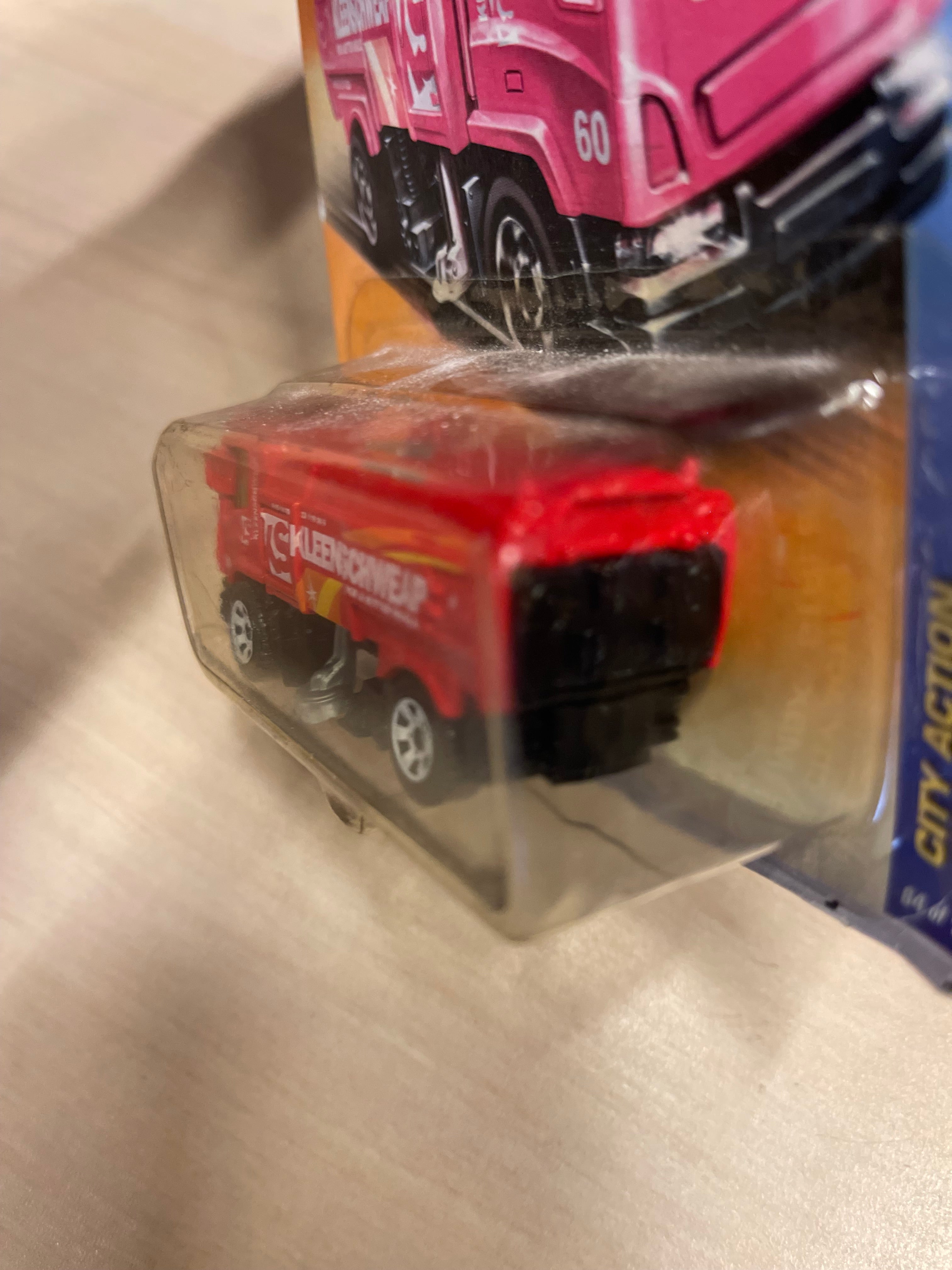 Matchbox street cleaner