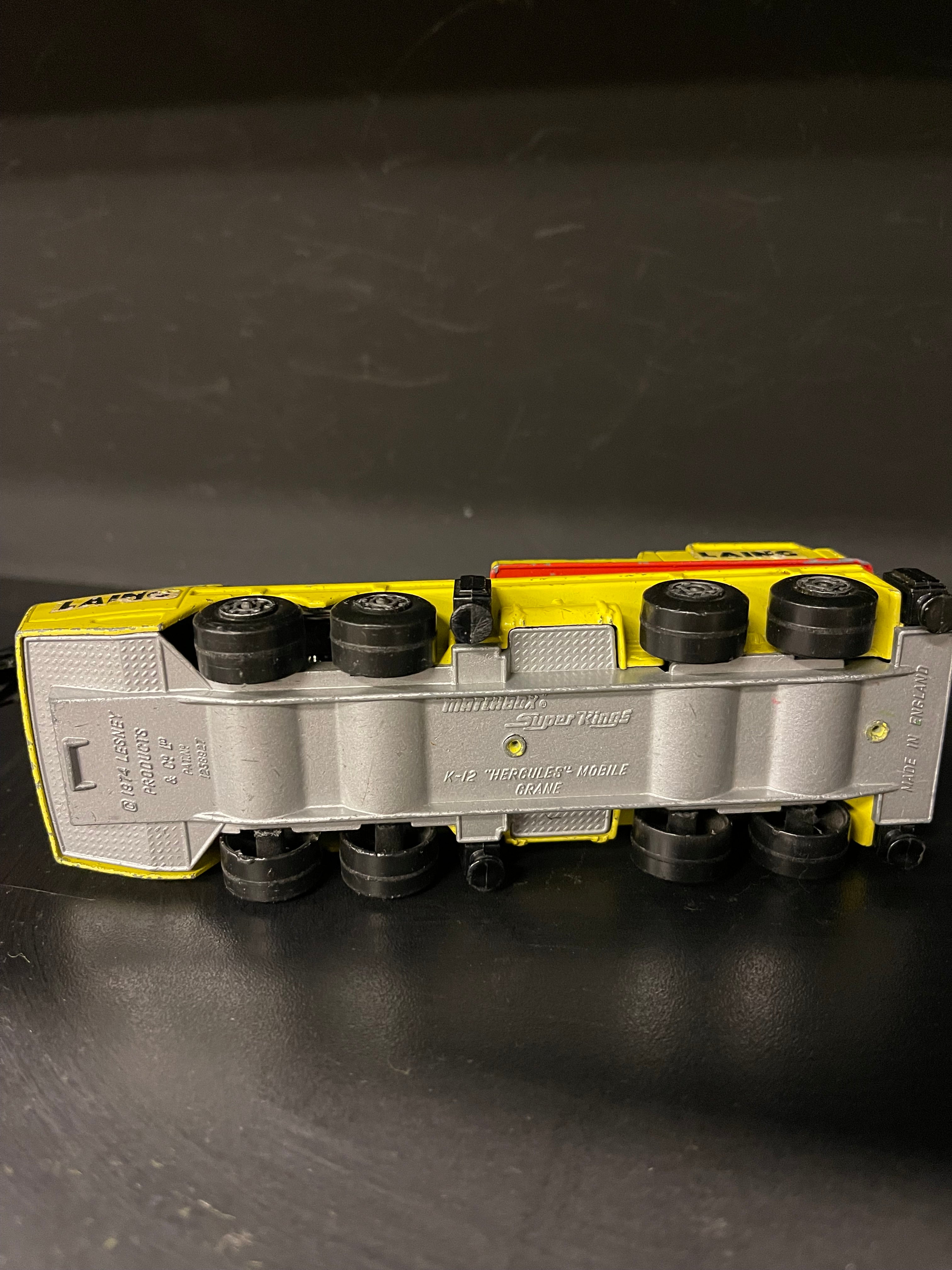 Matchbox camion grua