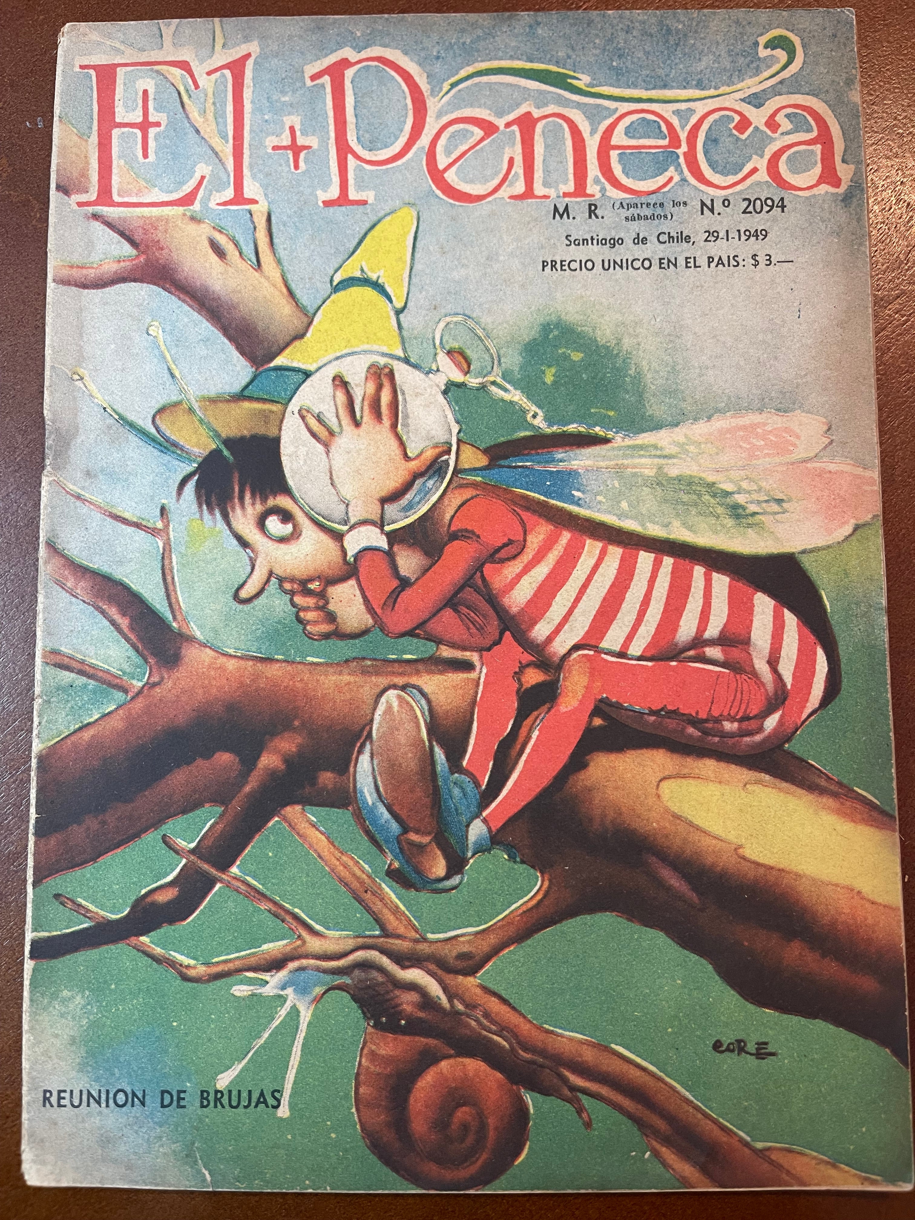 Comics el peneca 5 historietas