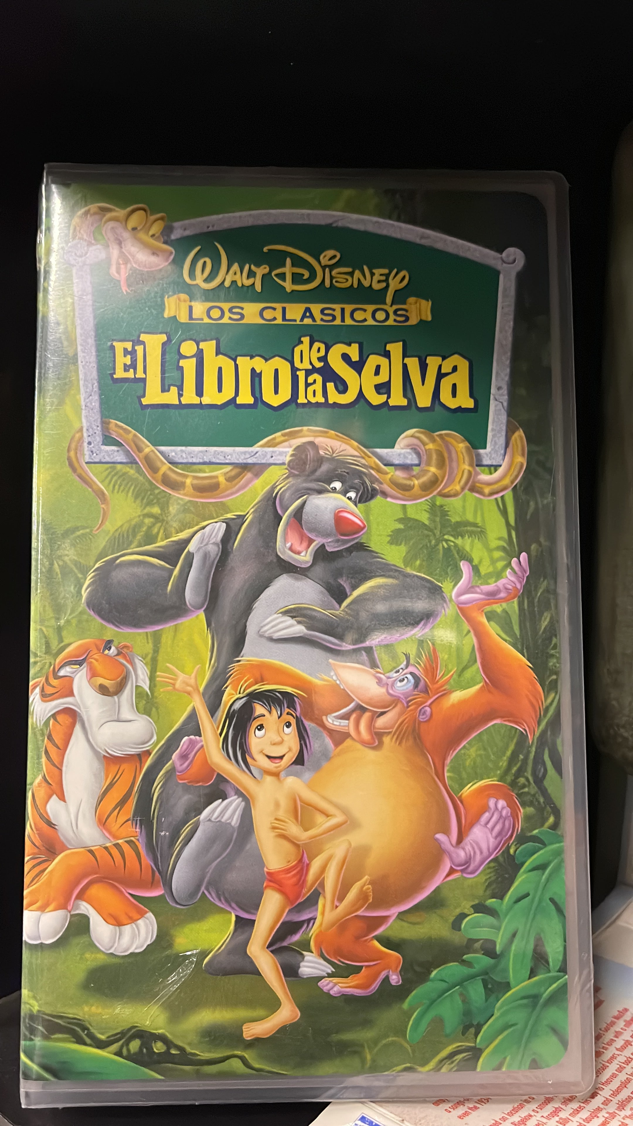 Pelicula vhs libro de la selva
