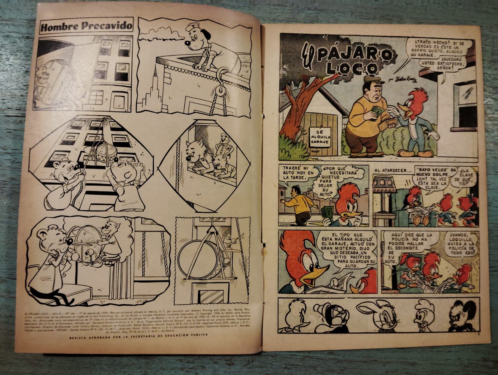Comics pájaro loco