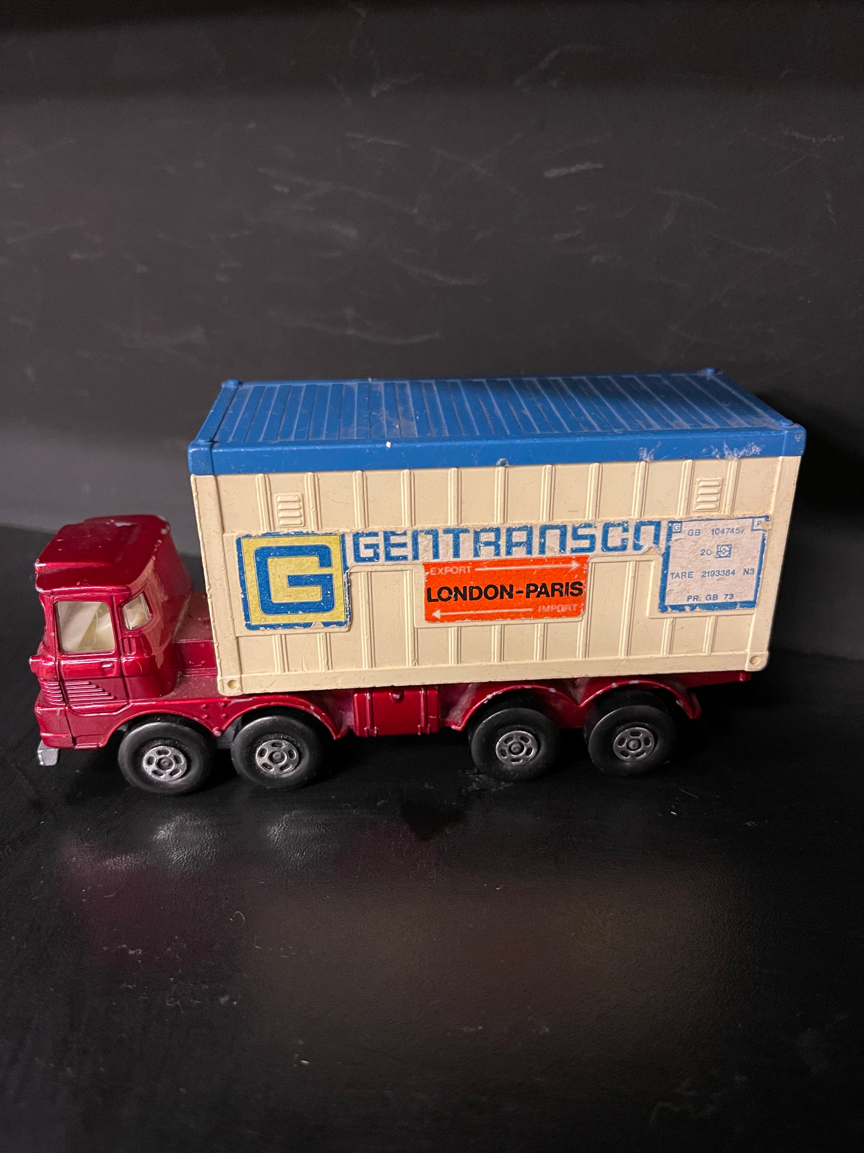 Matchbox camion