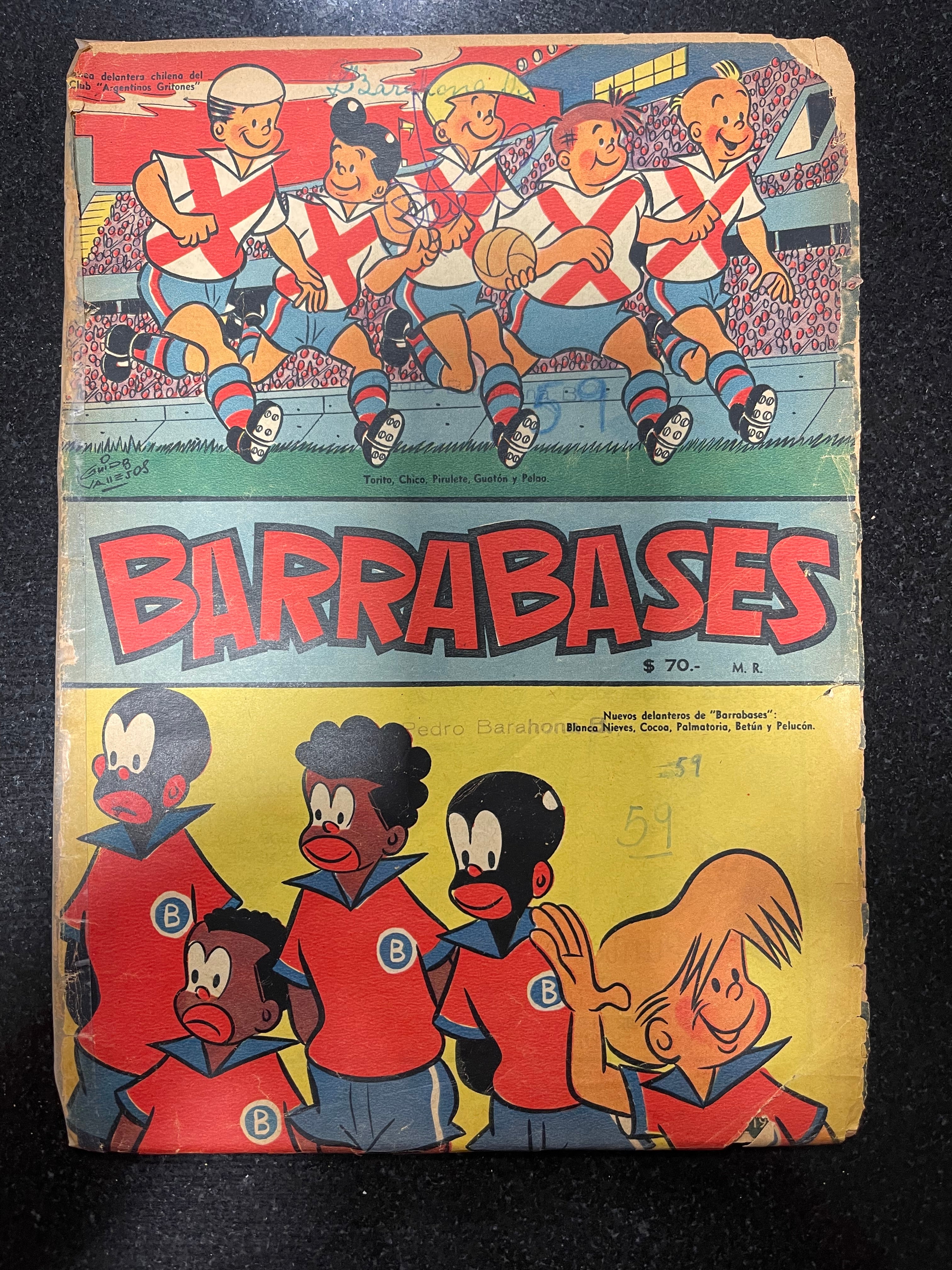 Comics Barrabases #59