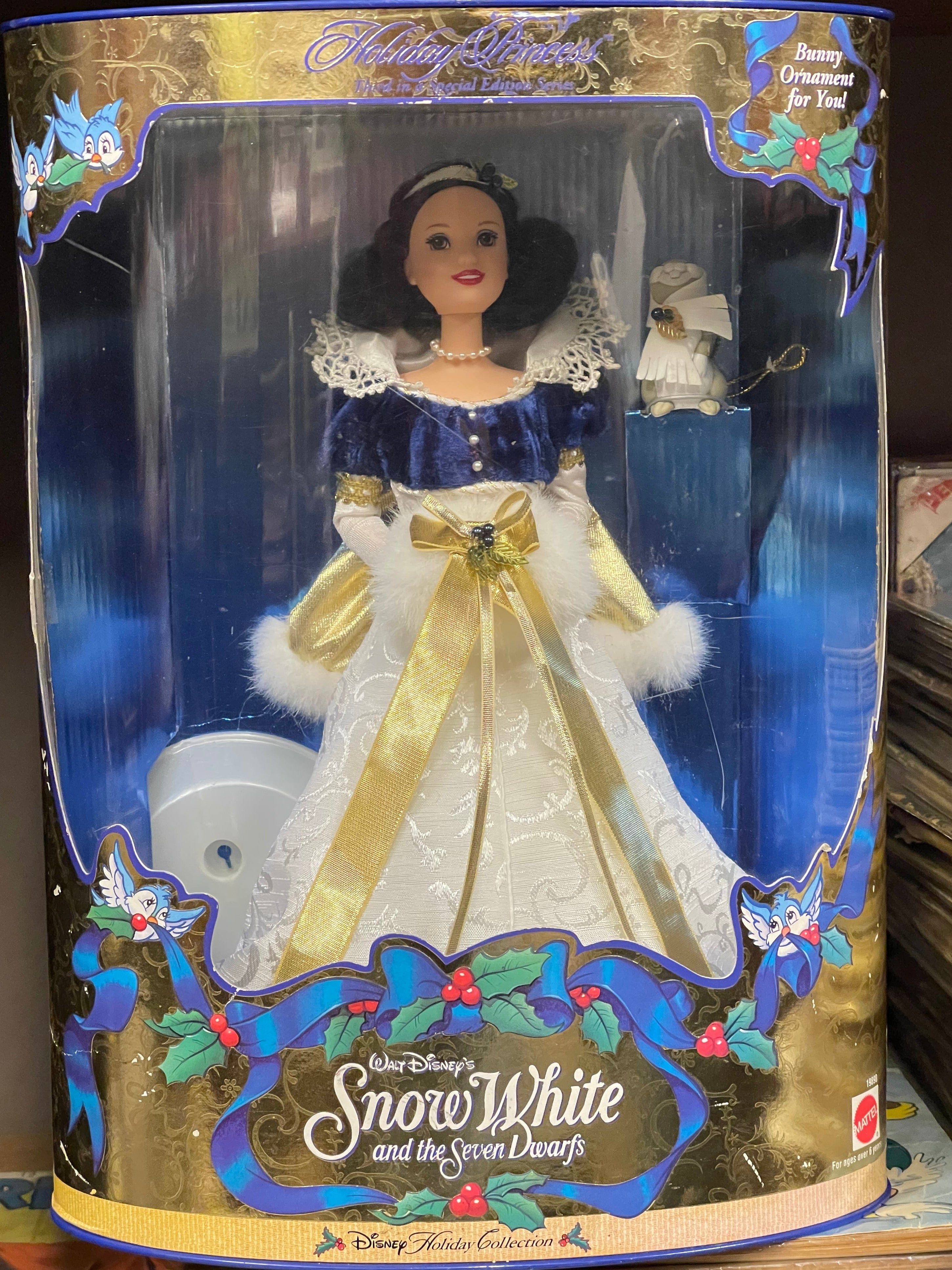 Barbie blancas nieves navidad