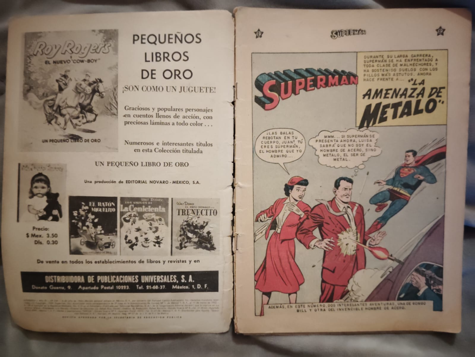 Superman #246 Editorial Novaro