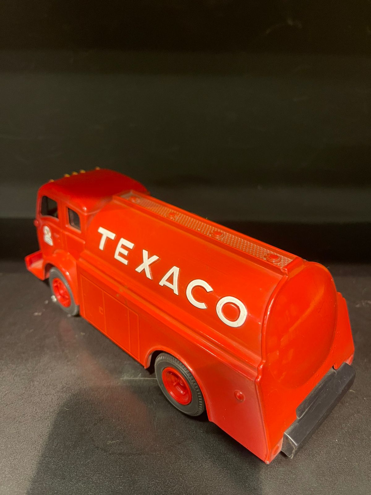 Camión De Colección Antiguo Texaco Naranja