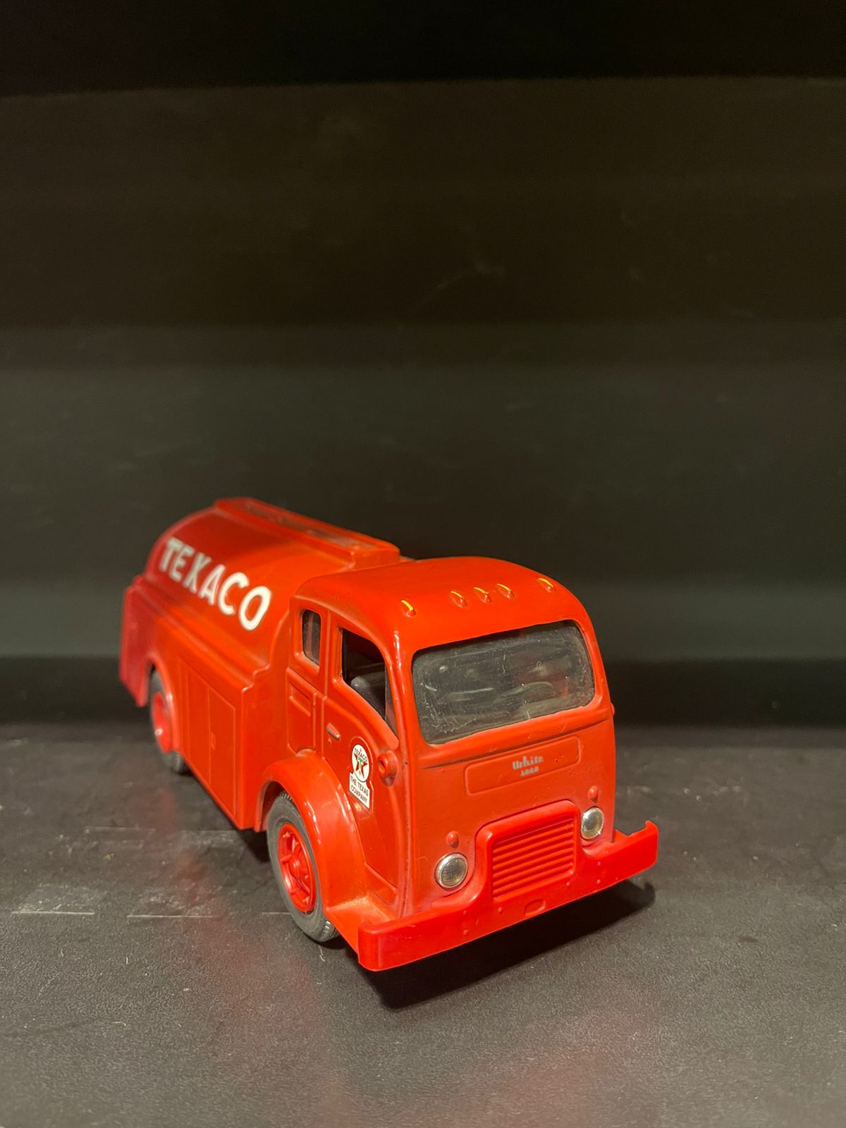 Camión De Colección Antiguo Texaco Naranja