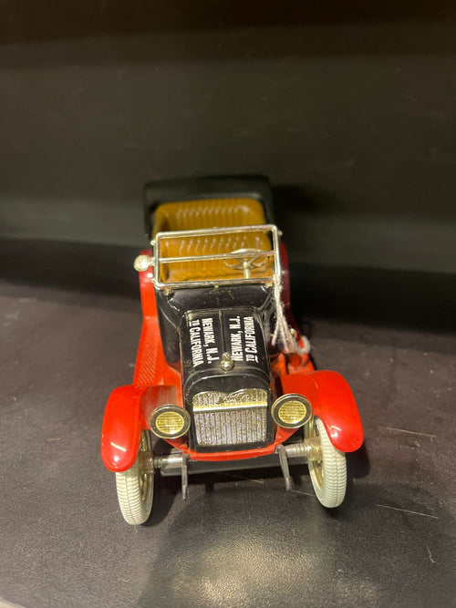Auto De Colección Antiguo Texaco Negro y Naranja